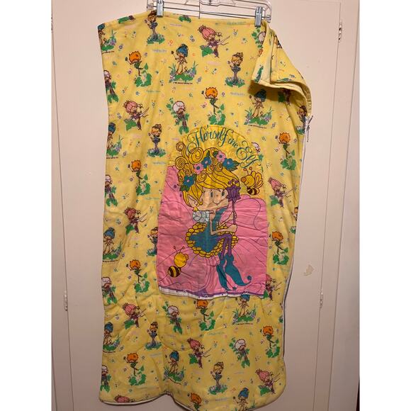 RARE Vintage Yellow 1983 Herself The Elf Sleeping Bag. American Greetings - Picture 1 of 4